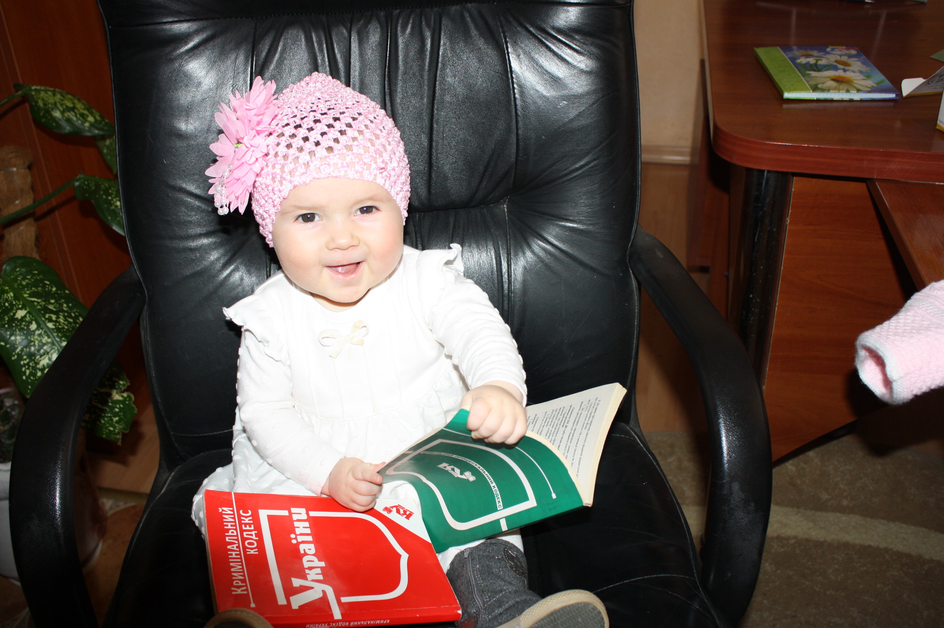 Аринка Возняк, 7 месяцев. Готовиться дать квалифицированную консультацию в офисе у мамы Возняк Али Гюндузовны фото №3