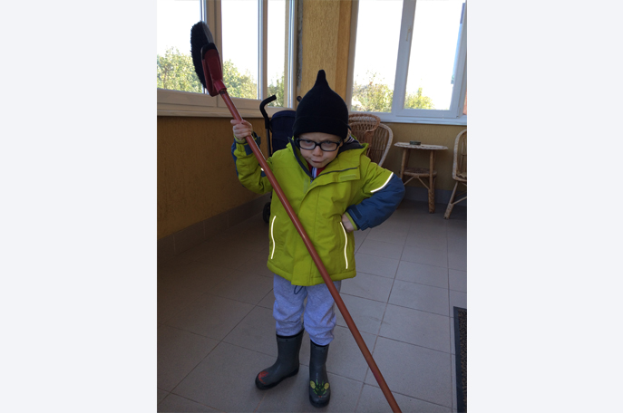 Яків Вугман, 5 років (На сторожі порядку)